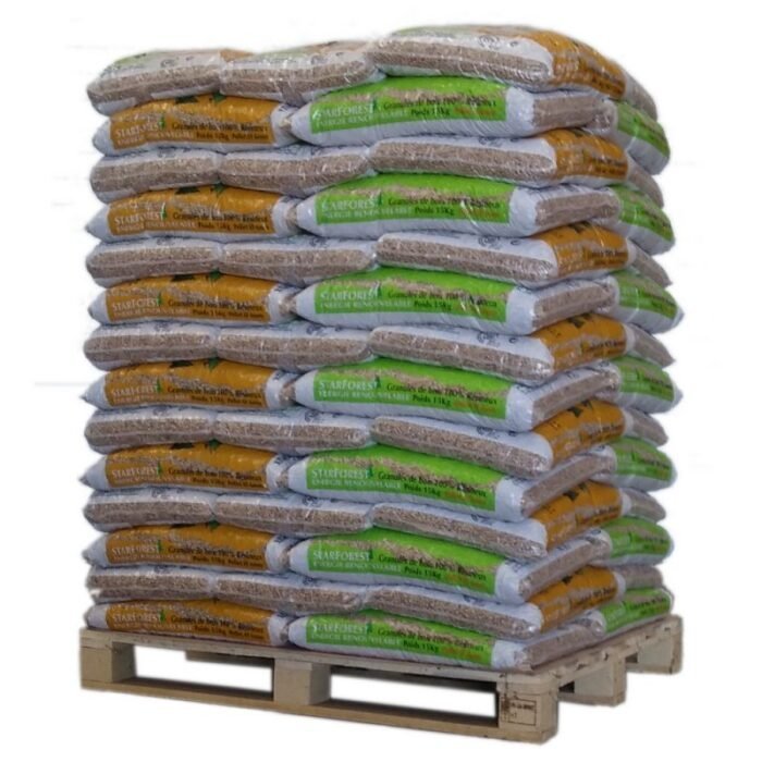 Pellets starforest 100% Nadelholz – 70 Säcken zu 15 kg