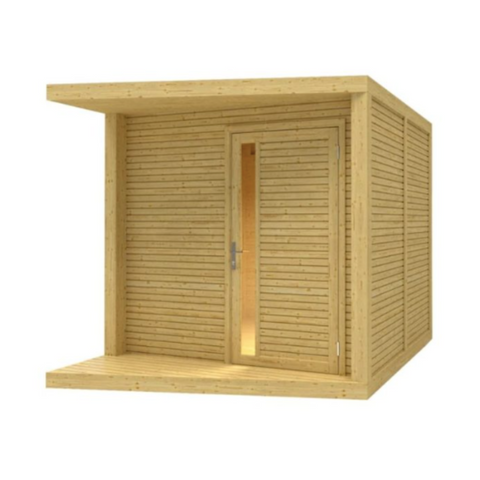 Kompaktes Gartenhaus Neris 237×297 cm – Elegante Aufbewahrungslösung