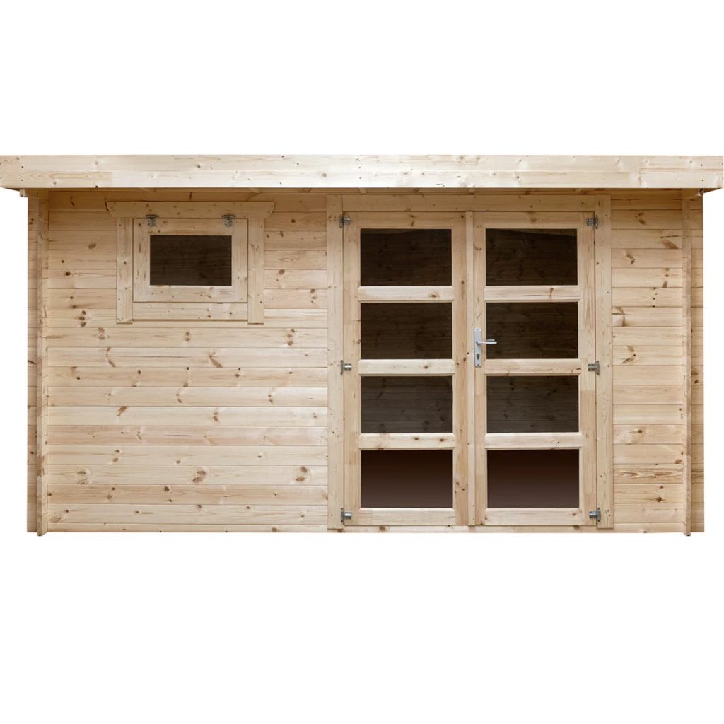 Gartenhaus aus Holz moderne 13 m² – Premium-Qualität zum Fabrikpreis