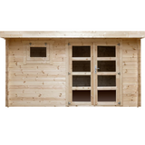 Gartenhaus aus Holz moderne 13 m² – Premium-Qualität zum Fabrikpreis