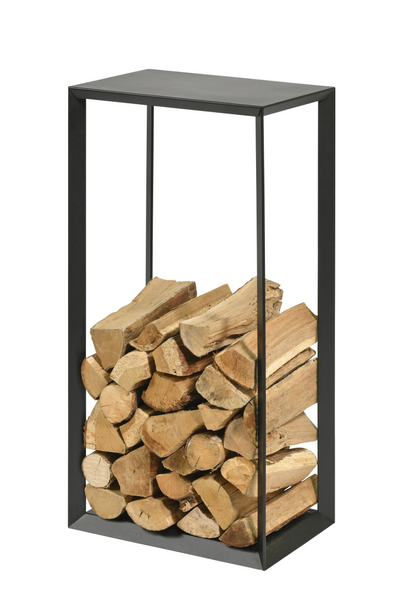Holzunterstand aus schwarzem Stahl Arcadia DIXNEUF — Modernes und robustes Design