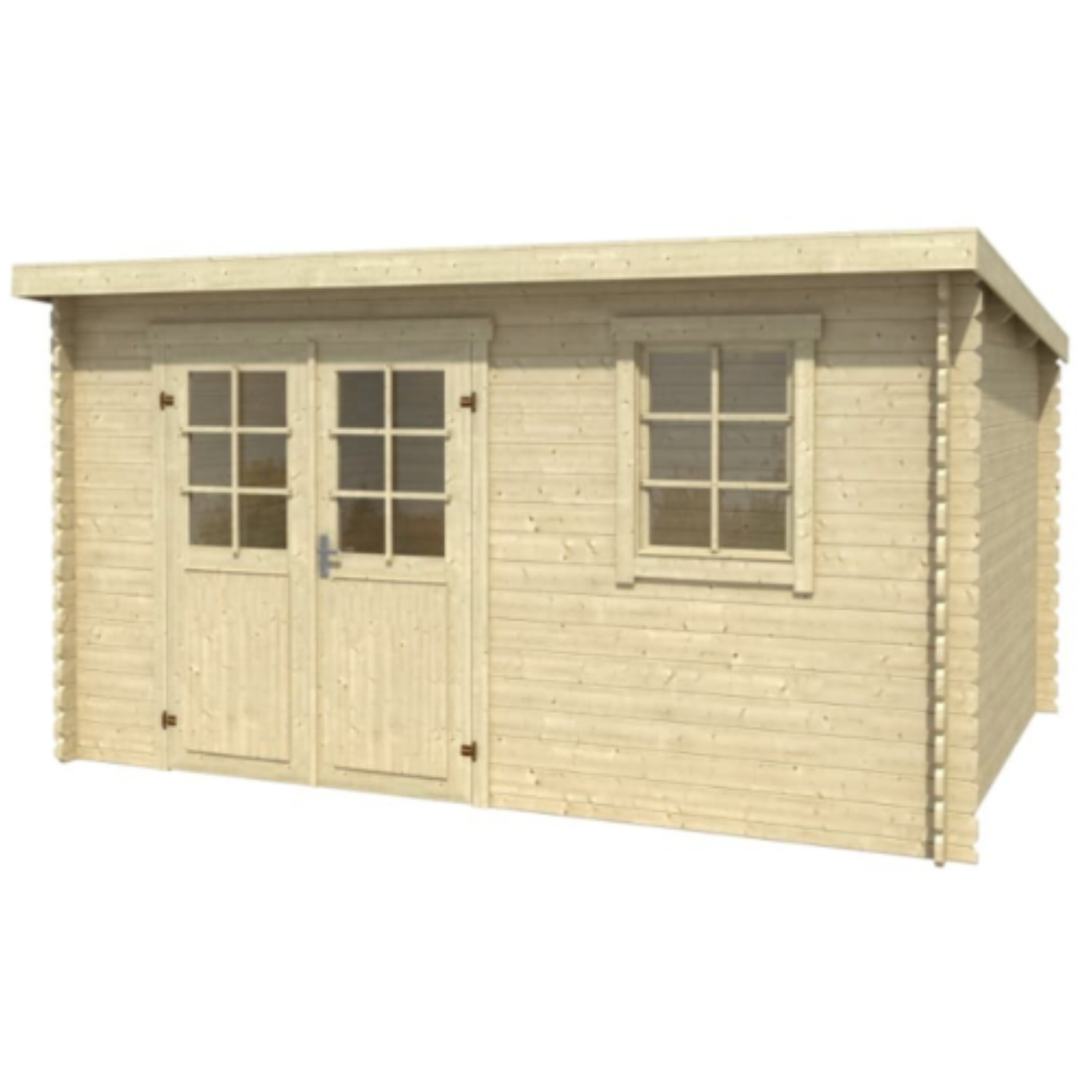Gartenhaus SANTA FE 10 m² – 28 mm Holz, robust und langlebig