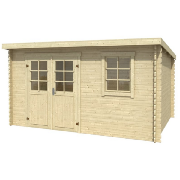 Gartenhaus SANTA FE 10 m² – 28 mm Holz, robust und langlebig