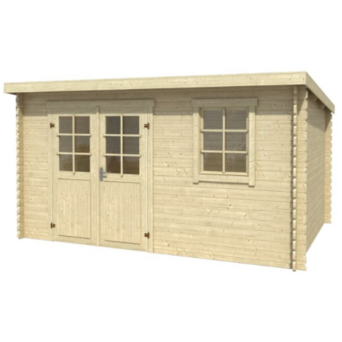 Gartenhaus SANTA FE 10 m² – 28 mm Holz, robust und langlebig