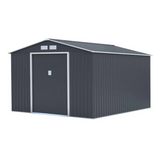 Metall-Gartenhaus 9,7 m² – Robust und günstig, Werkspreis