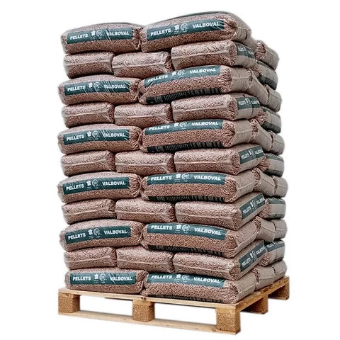 Pellets Valboval – Palette mit 65 Säcken zu 15 kg