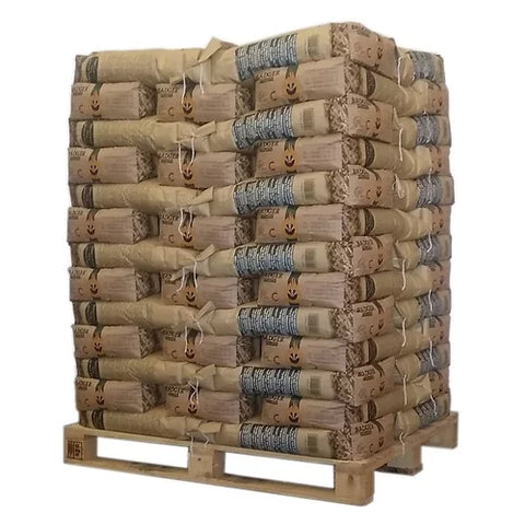 Pellets Badger – Palette mit 65 Säcken zu 15 kg